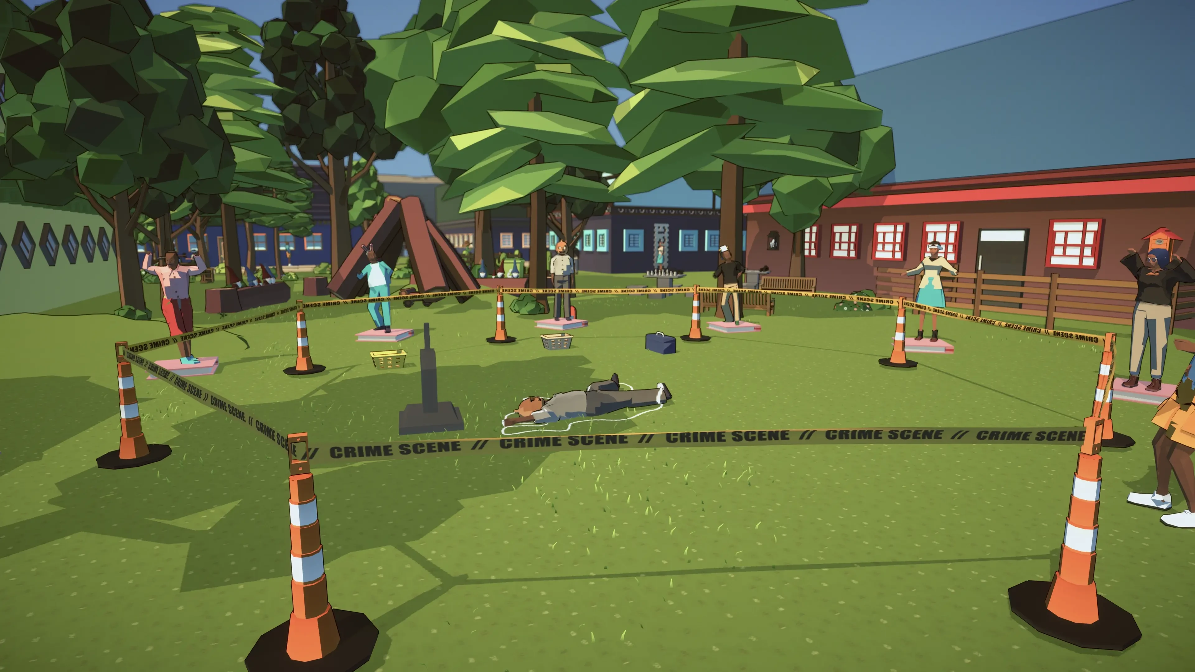 Silly Suspects Gameplay Screenshot