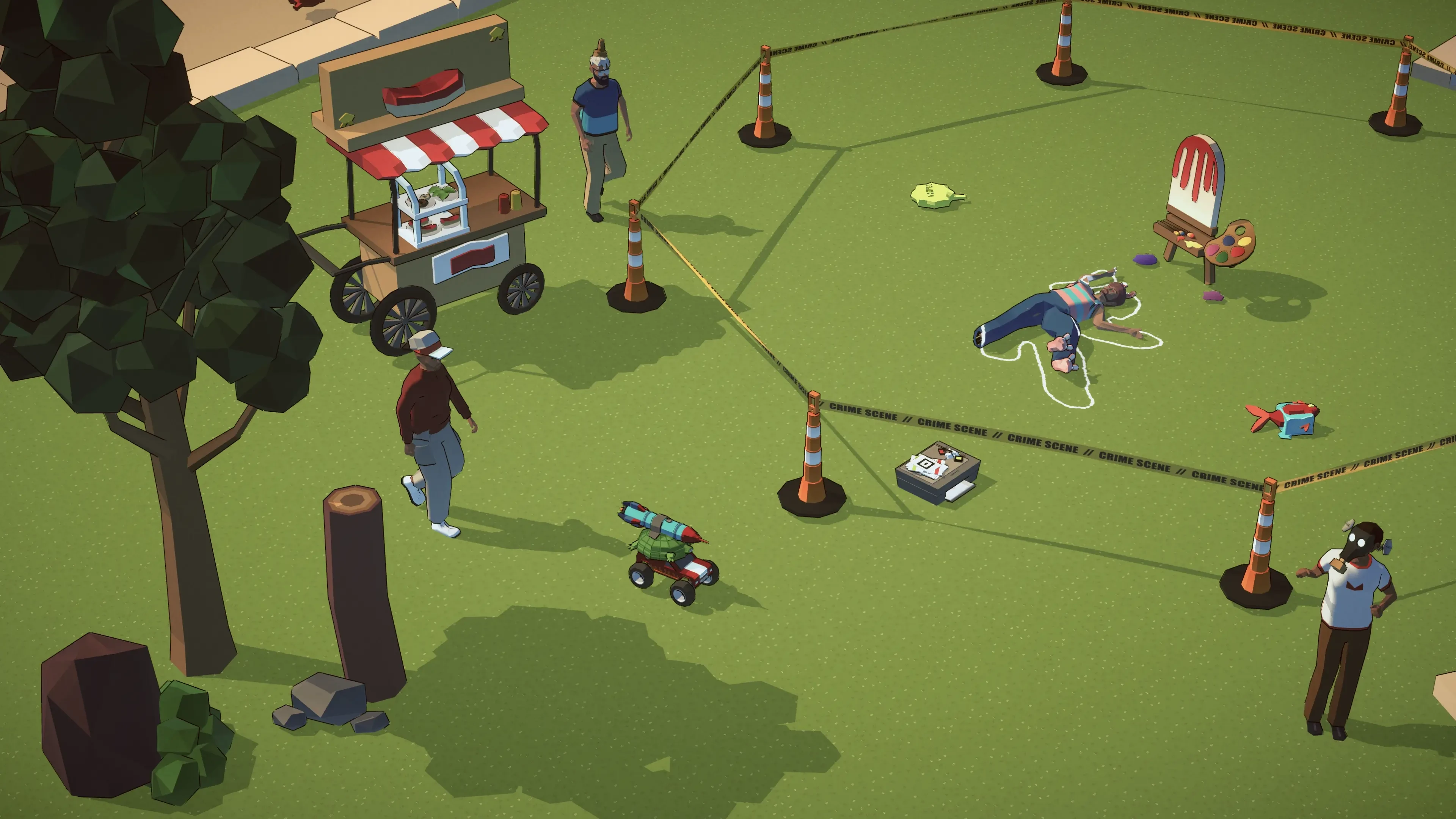 Silly Suspects Gameplay Screenshot