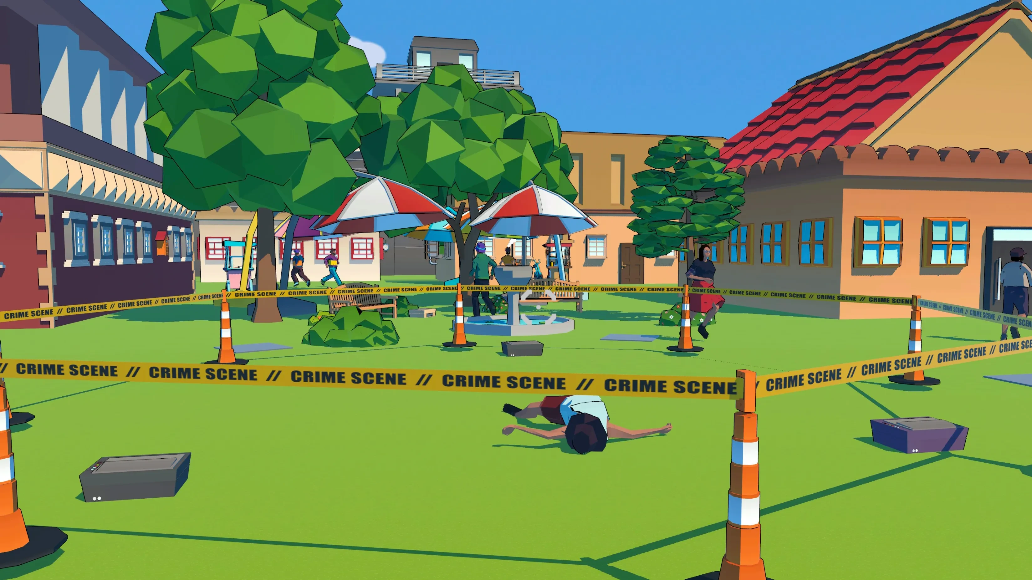 Silly Suspects Background